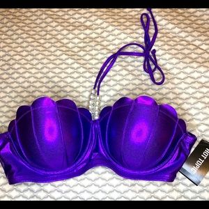 Hot Topic Mermaid bikini top BRAND NEW